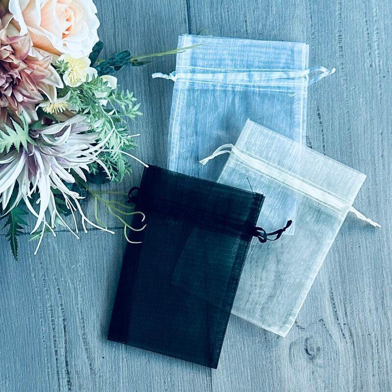 Organza Bag Medium - Ivory - centaur packaging