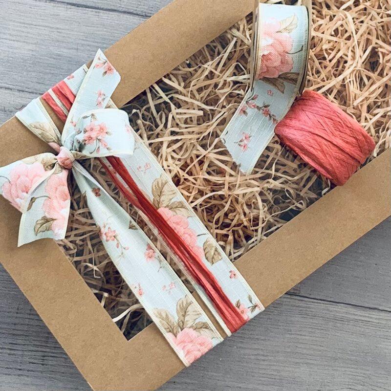 Paper Raffia 4mm x 100mt - Dusty Rose - centaur packaging