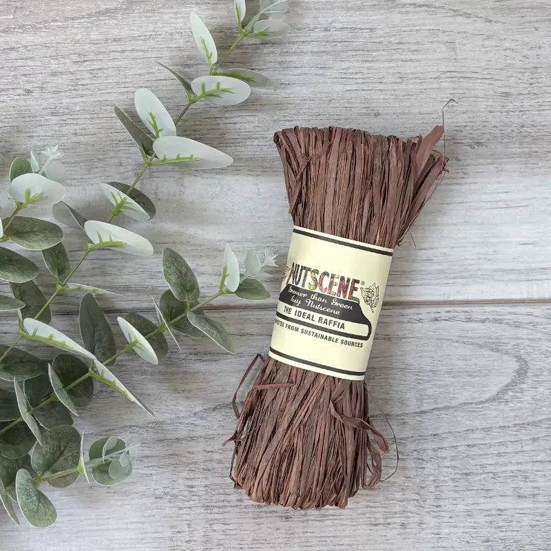 Raffia Nutscene - Mocha Mousse @centaur packaging