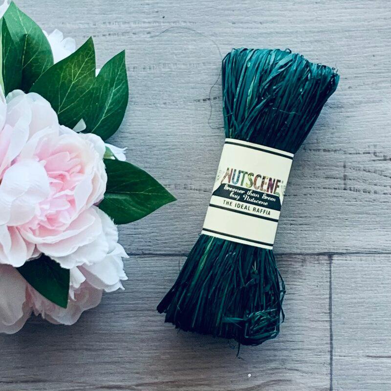 Raffia Nutscene - Botanical Green - centaur packaging