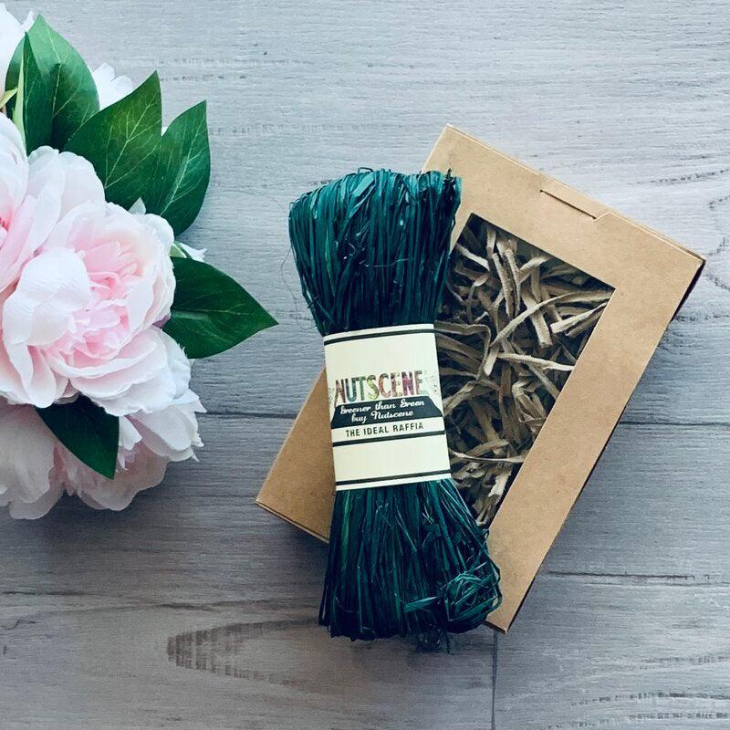 Raffia Nutscene - Botanical Green - centaur packaging