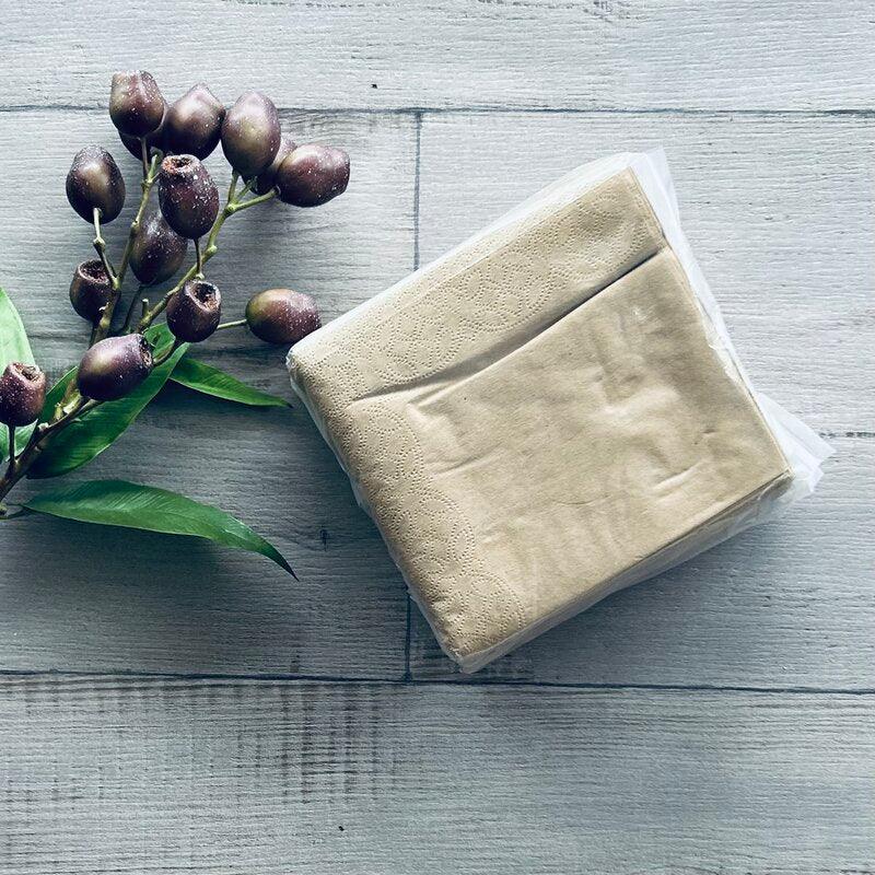 recycled lunch napkin pack 50