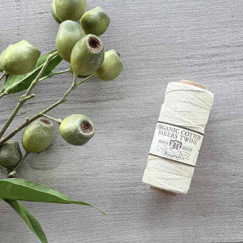 Organic Cotton Bakers Twine Spool - 125mt