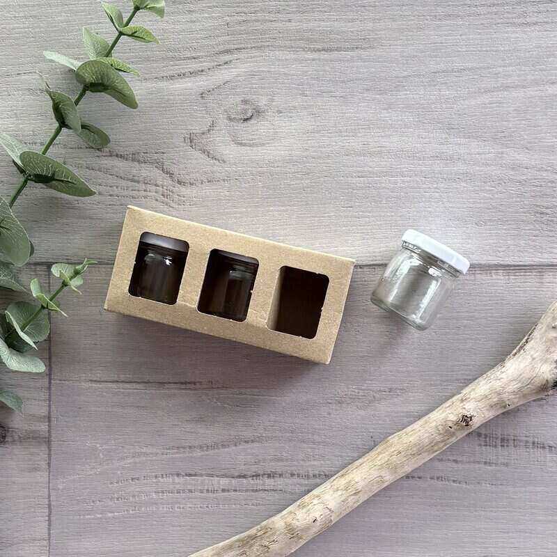 Carry Pack Triple Jar - 40ml jar outside