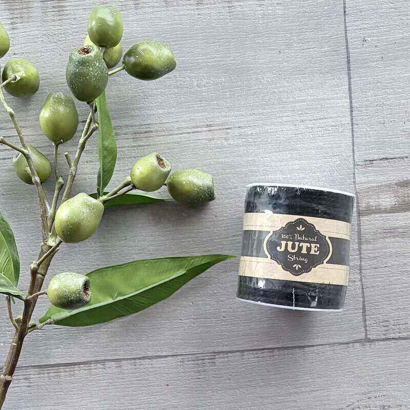 Natural Jute String Black