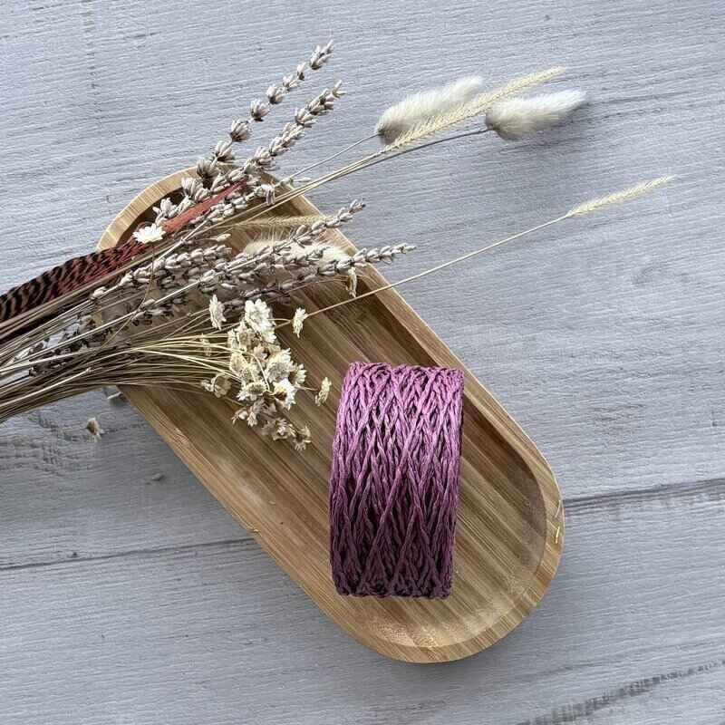 Paper Twine 2mm x 100mt - Boysenberry