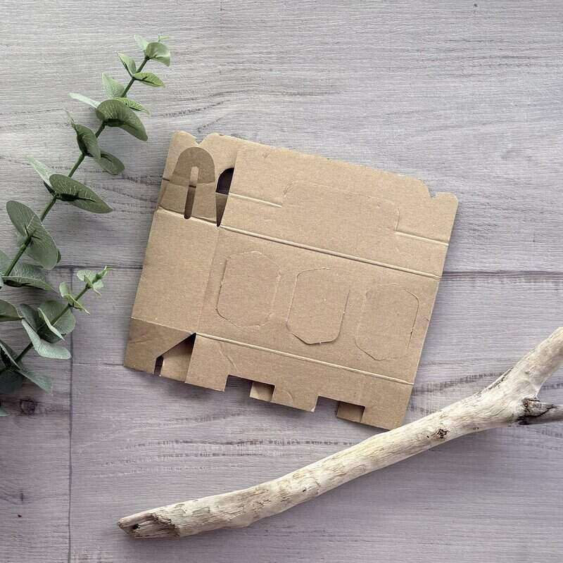 Carry Pack Triple Jar - 110ml Hex flat