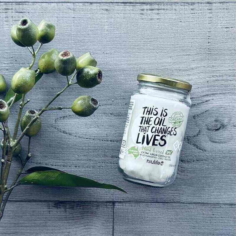 350ml extra virgin coconut oil niulife jar