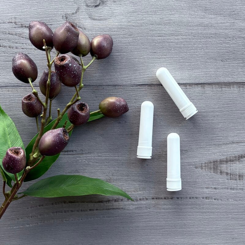 white plastic nasal inhaler 5 pack