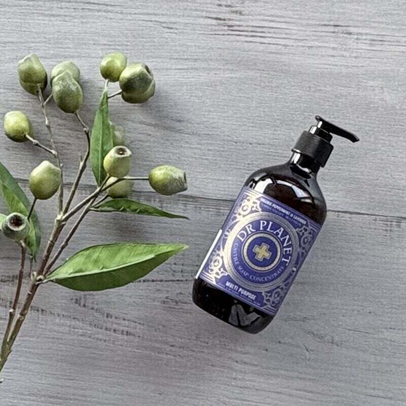 Dr Planet Organic Castile Soap Concentrate 500ml - Peppermint & Lavender