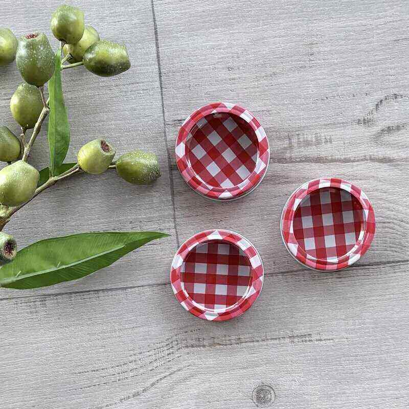 Preserving Jar Spare Lids & Rings - Set 6 X 3LIDS AND RINGS