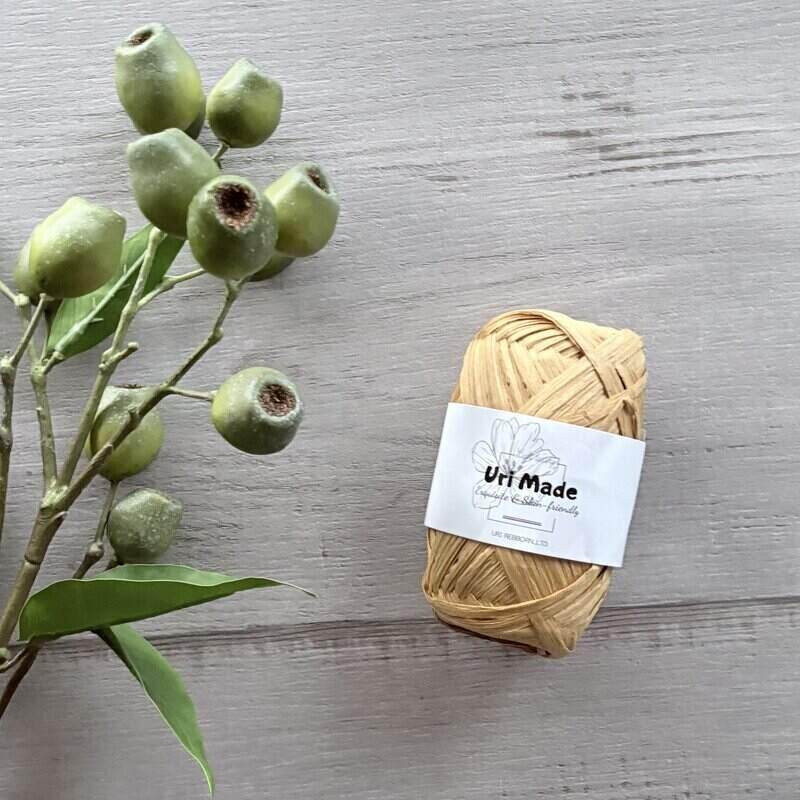 Paper Raffia 150mt - Mustard
