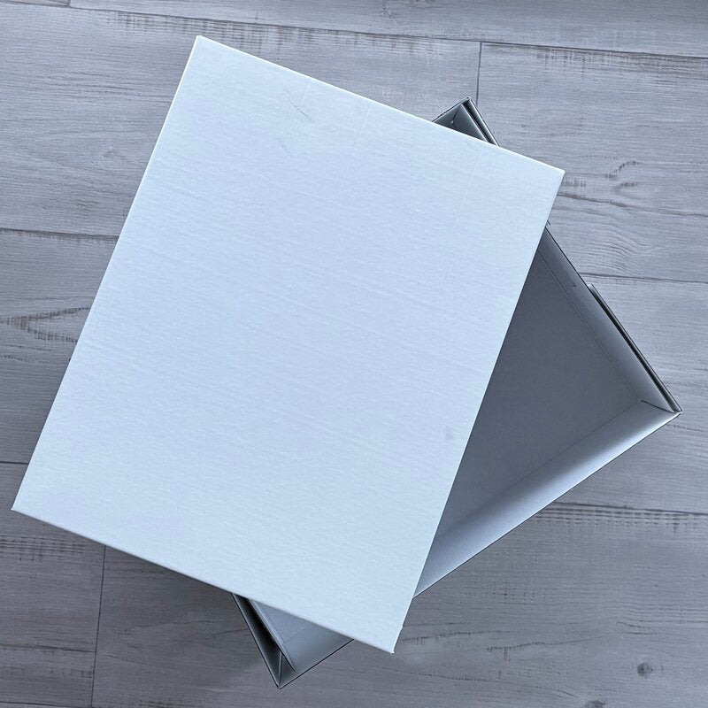 Rectangle Half Slab Cake Box open with lid off