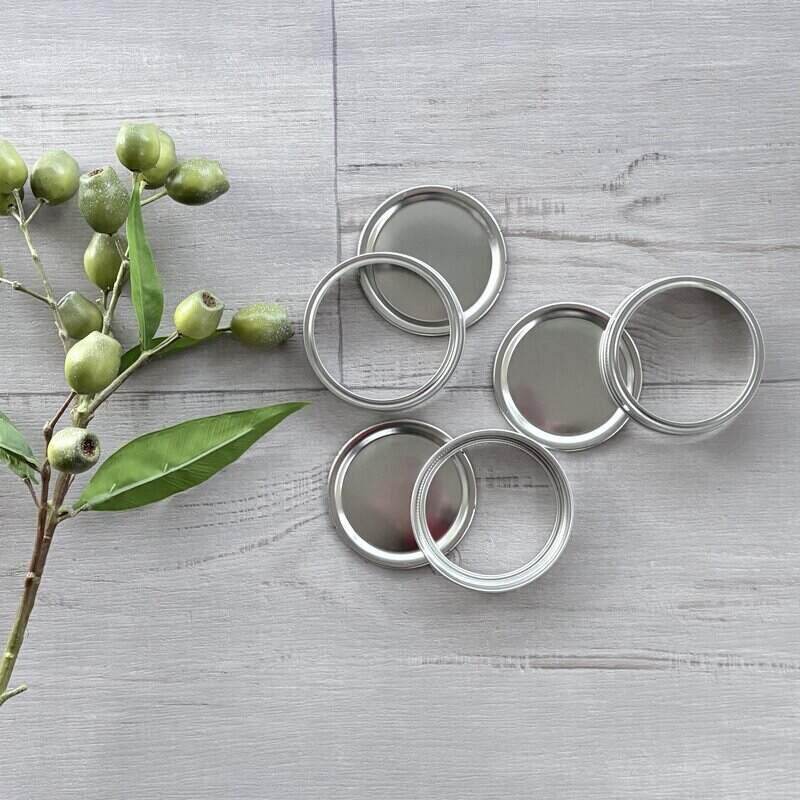 Preserving Jar Spare Lids & Rings Wide 86mm - Set 6 RINGS AND LIDS