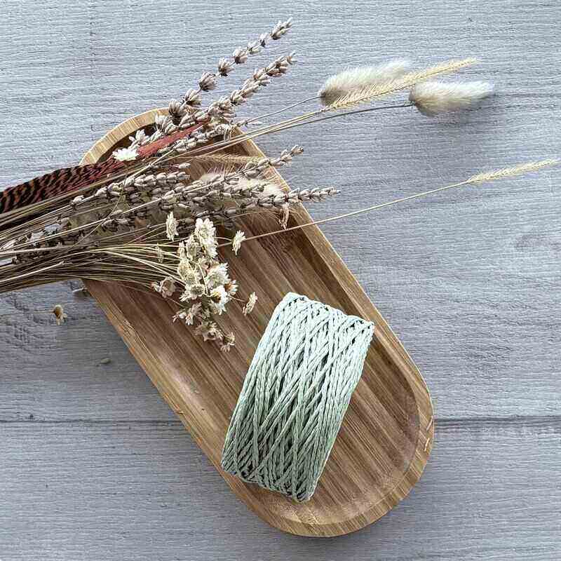 Paper Twine 2mm x 100mt - Sage