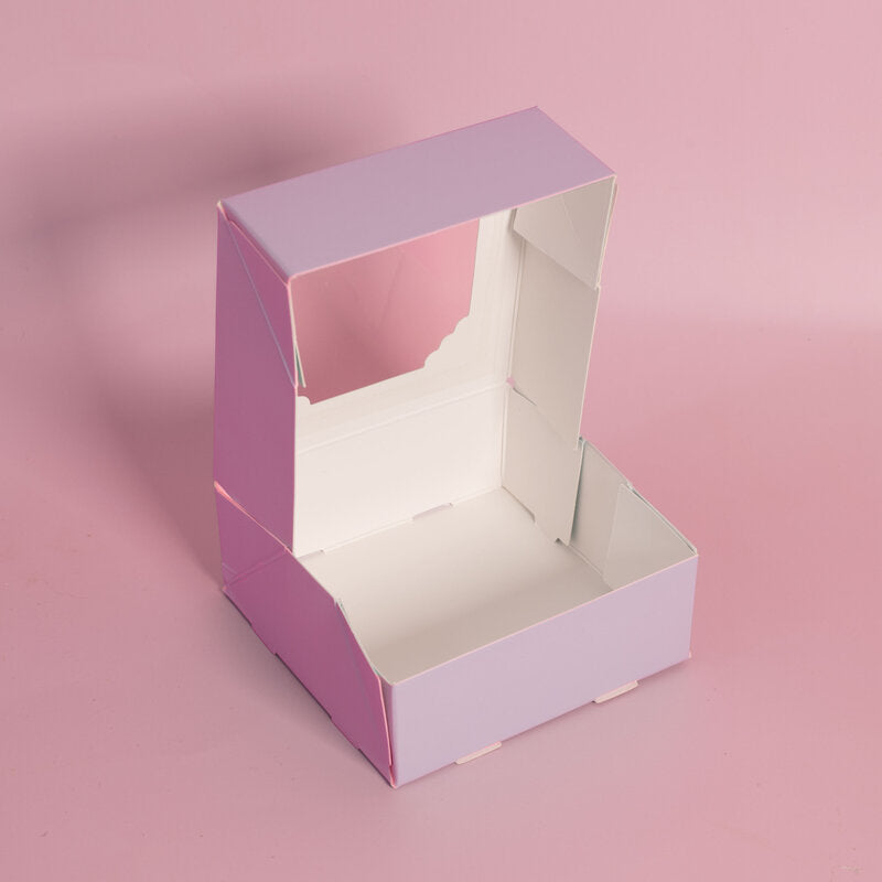 papyrus and co treat box small pastel lilac 5 pack single opened box