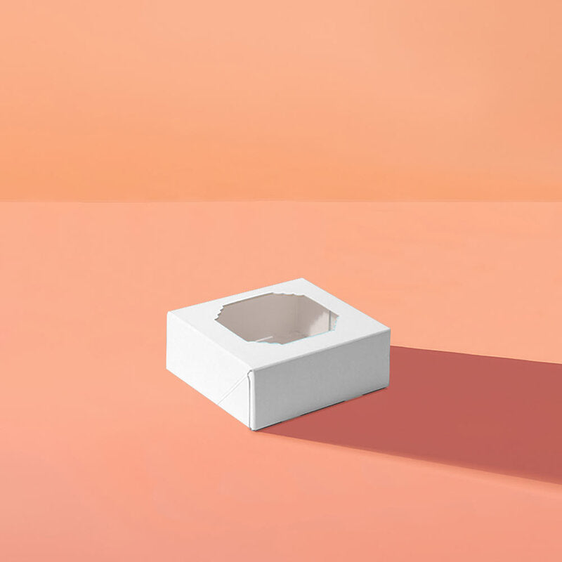 papyrus and co small white treat box 5 pack single box closed