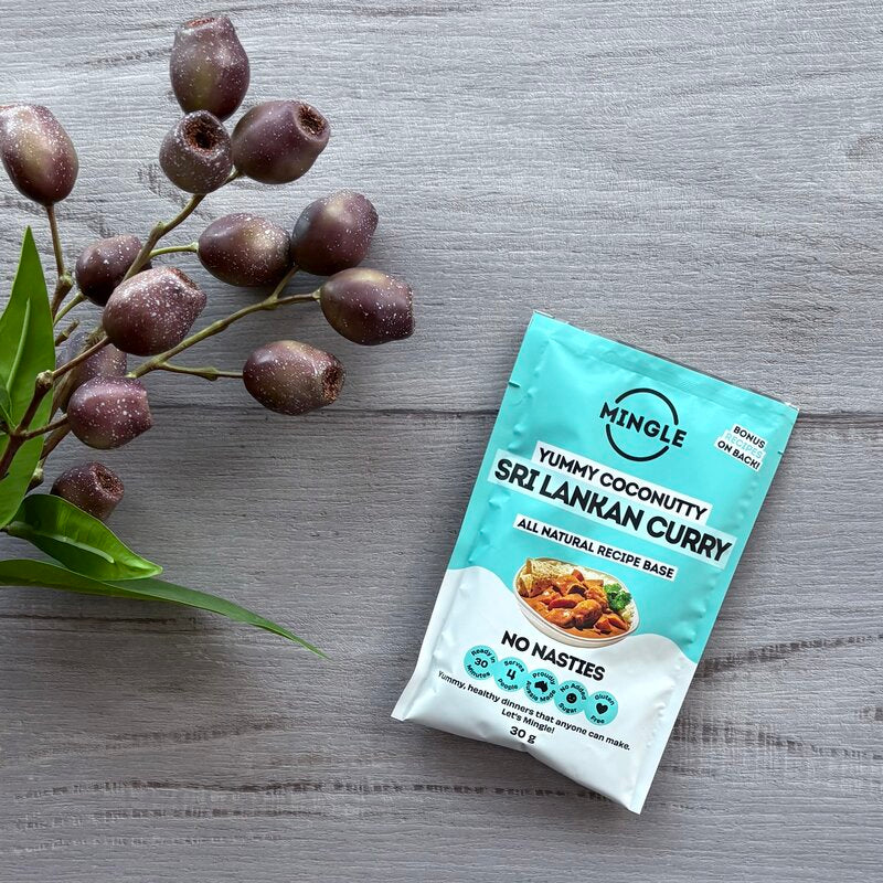 Mingle Yummy Coconutty Sri Lankan Curry All Natural Recipe Base 30g