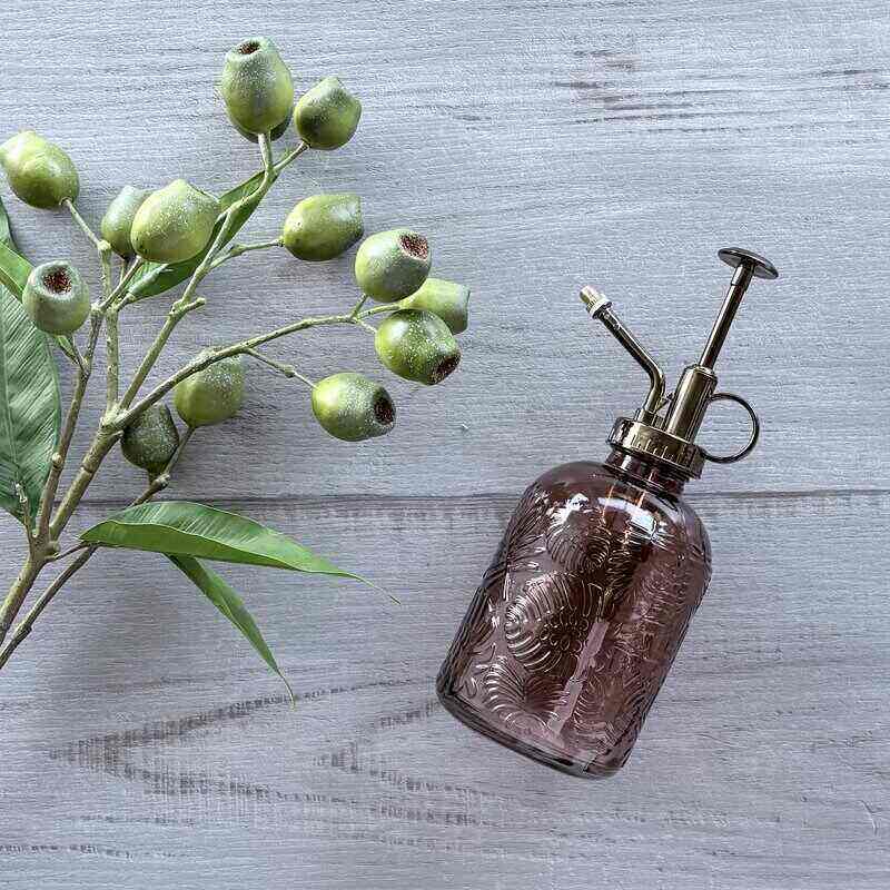 Tropical Glass Bottle Plant Mister - Dusty Rose