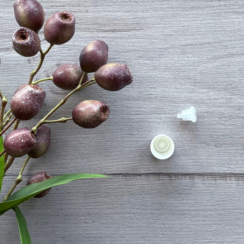 18mm white tamper evident dripolator cap