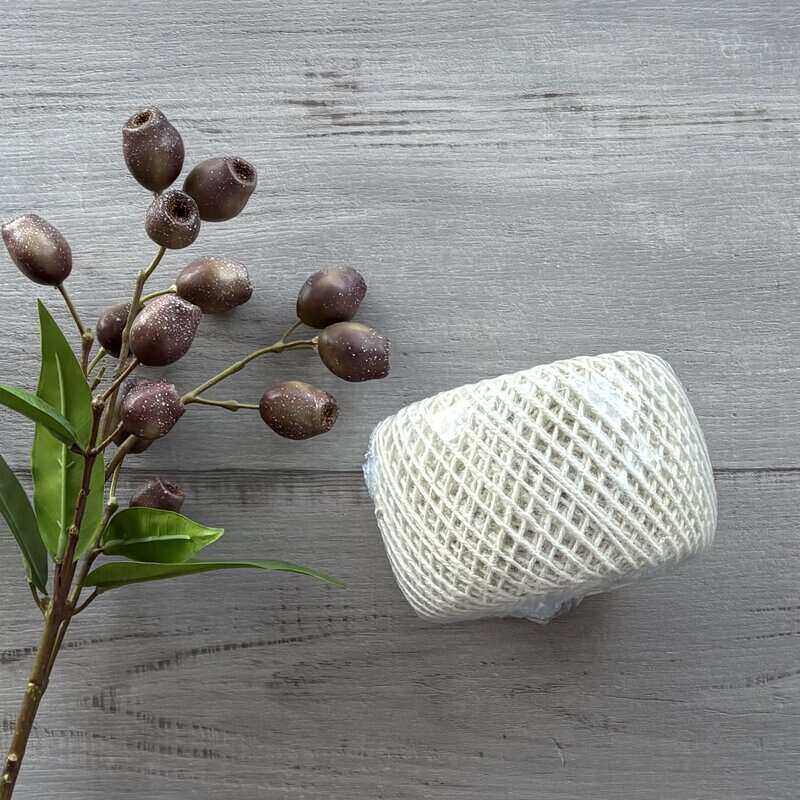 Natural Jute String 270M - Cream White