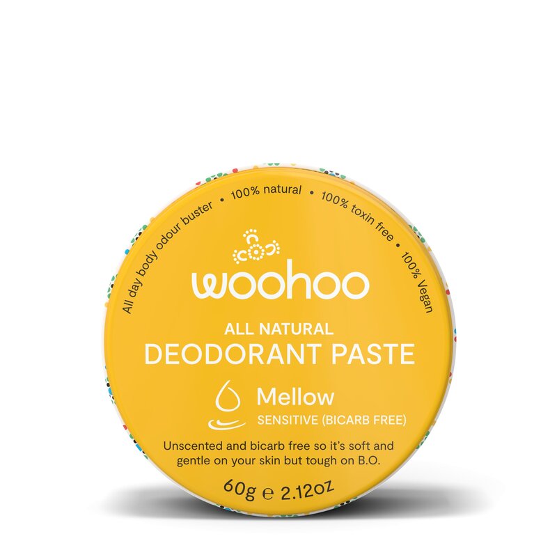Deodorant Paste Sensitive Tin Mellow Bicarb Free 60g
