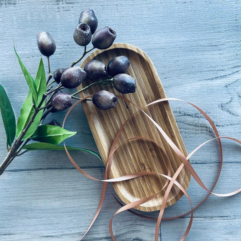 6mm double faced satin ribbon copper 25mt