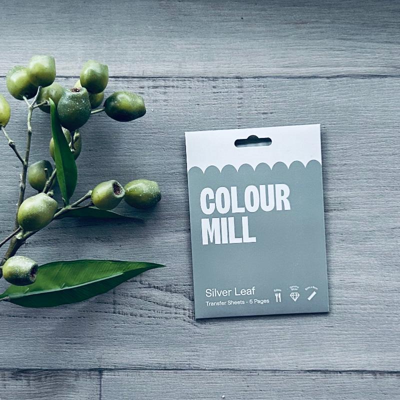 colour mill silver leaf 5 sheets