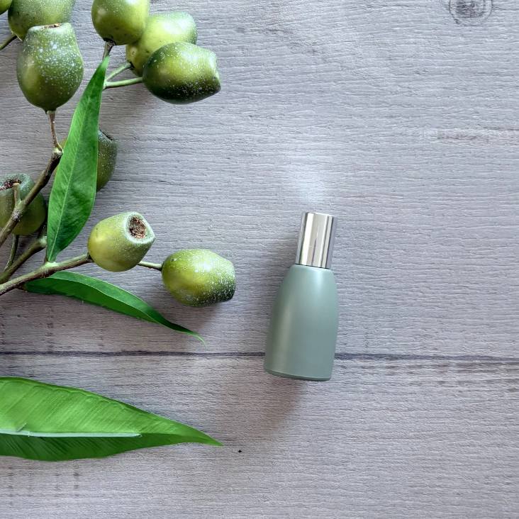 12ml Tara Roller Bottle with Silver Lid - Sage