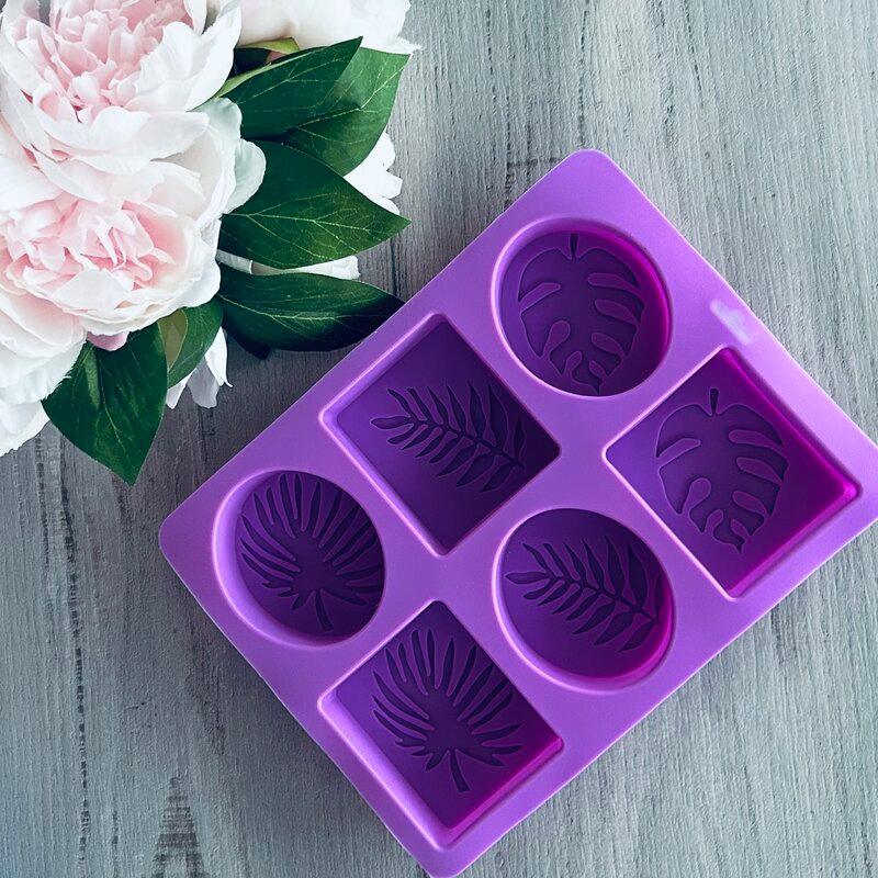 Soap Mould Leaf Design - centaur packaging