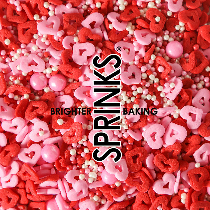 sprinks edible sprinkles cupids cuddle - centaur packaging