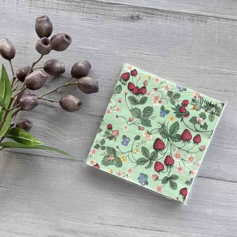 Paper Napkins - Strawberry Fields