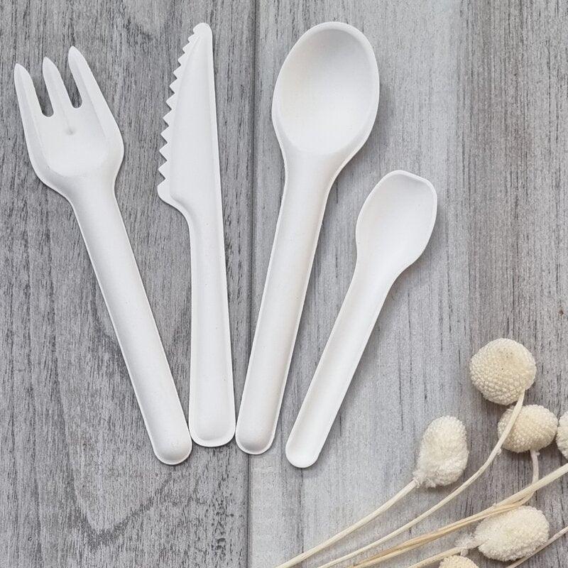 Sugarcane Spoon - 50pk - centaur packaging