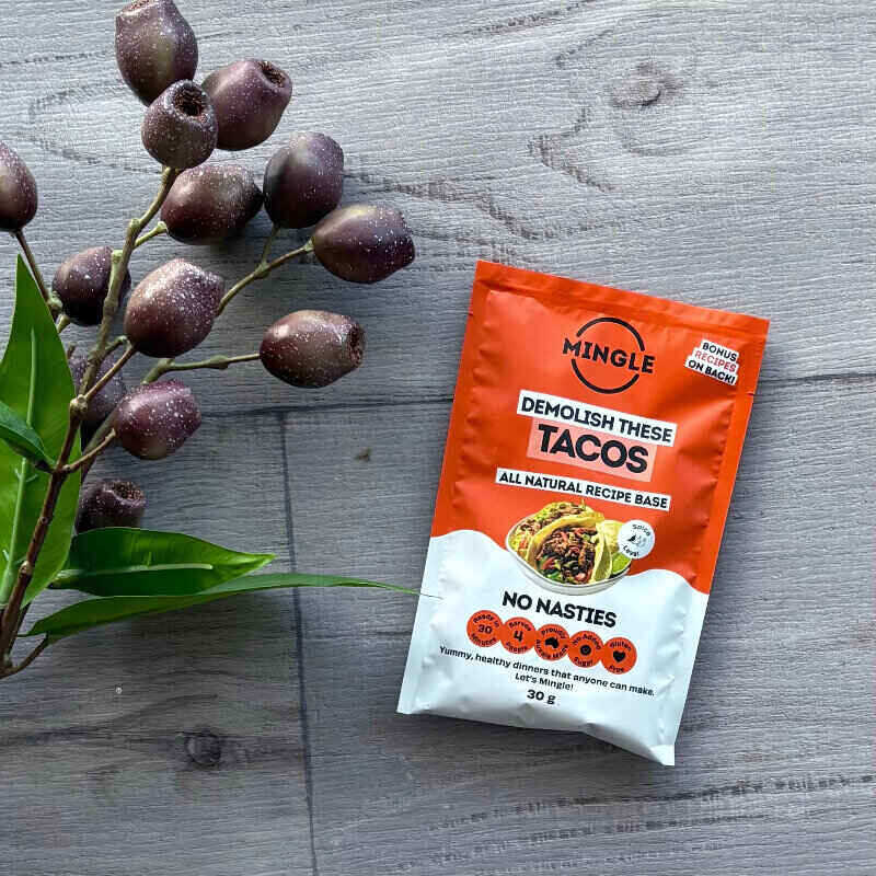 mingle demolish these tacos all natural recipe base 30g