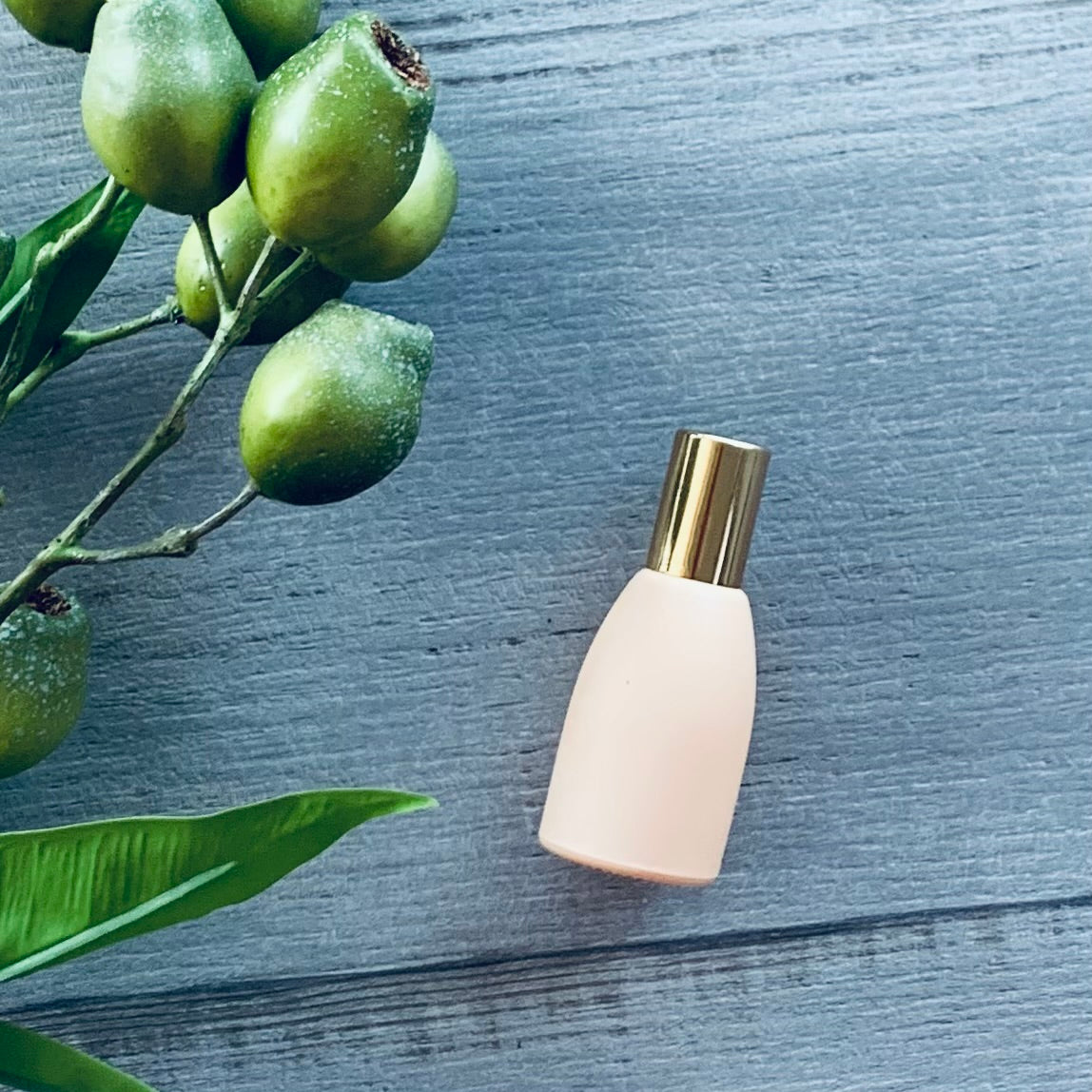 12ml Tara Roller Bottle with Gold Lid - Peach