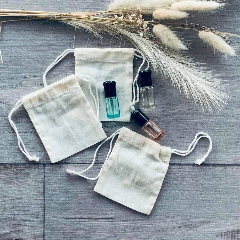 tiny lawn drawstring bag - centaur packaging