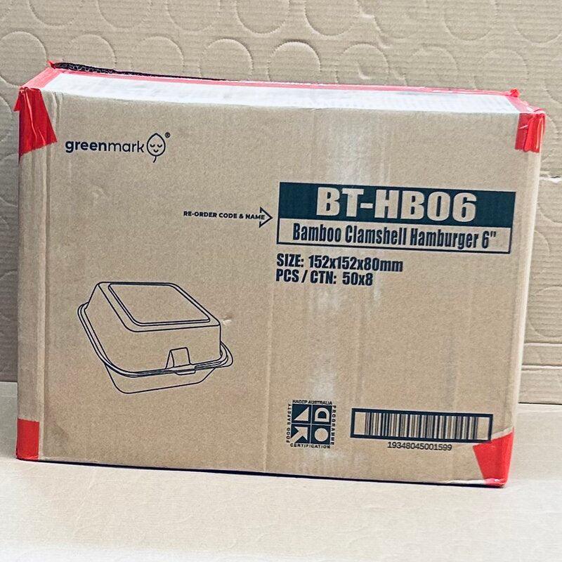 bamboo hamburger clam - centaur packaging