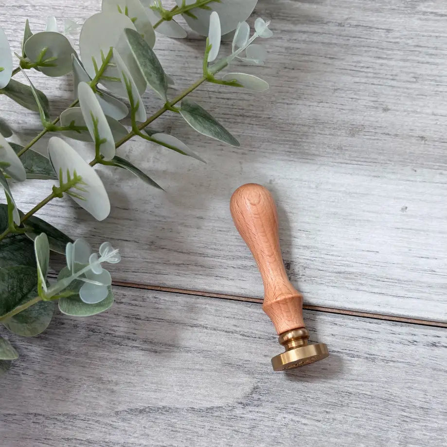 Wax Seal Wood Stamp - Bee on side