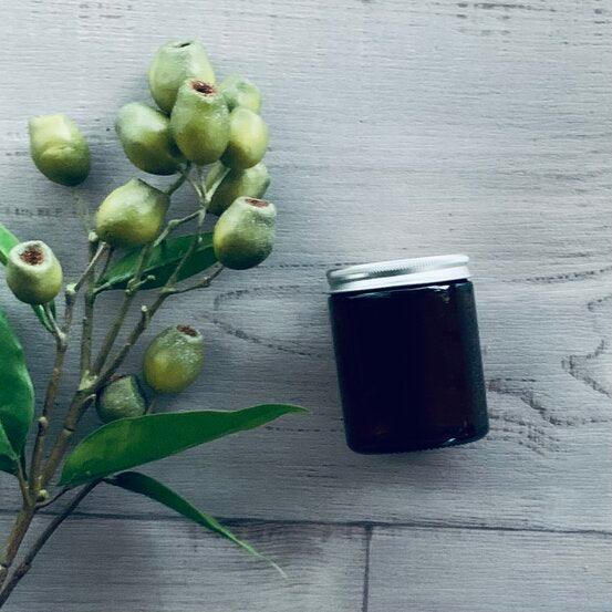 175ml Amber Glass Jar with Silver Lid - centaur packaging