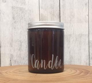 175ml Amber Glass Jar with Silver Lid - centaur packaging