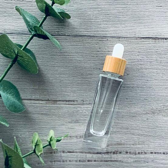 30ml Tall with White bamboo Dropper - centaur packaging