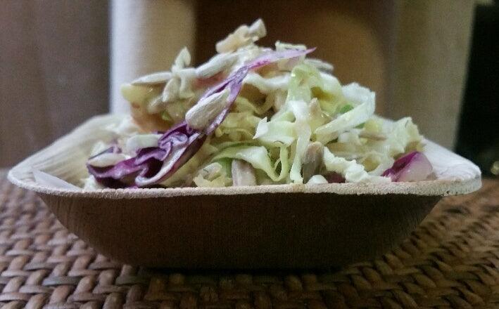 4" x 4 " Palm Leaf Deep Dipping bowl- Pack of 25 - centaur packaging