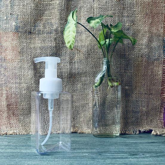 450ml Clear PETG Foamer bottle - centaur packaging