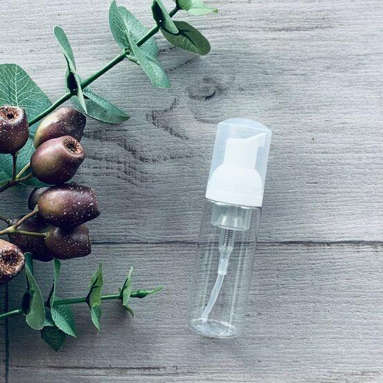 50ml Clear PET Bottle with Foamer Pump - centaur packaging