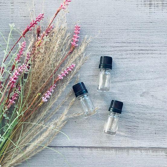 5ml Clear Thick Glass Bottle with Black Tamper Evident Dripolator - centaur packaging