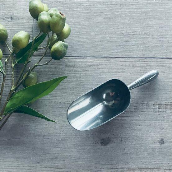 5oz Metal Round Bottom Scoop - centaur packaging