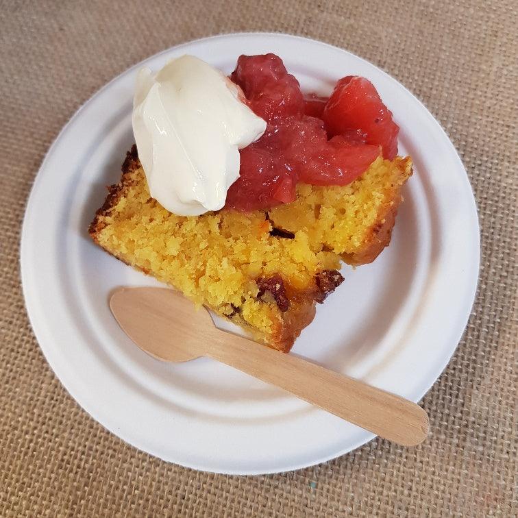 Bio-Degradable 6.75" Round Bagasse Pulp Plate-Pack 125 - centaur packaging