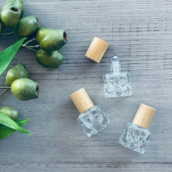 8ml Chloe Roller with Bamboo Lid - centaur packaging