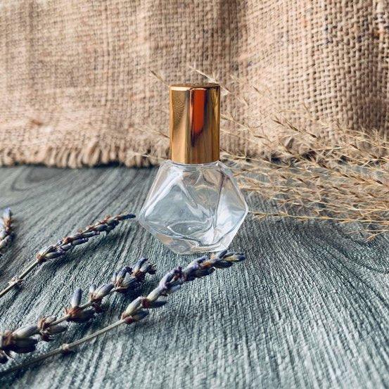 8ml Grace Glass Bottle with Roller Gold Lid - centaur packaging