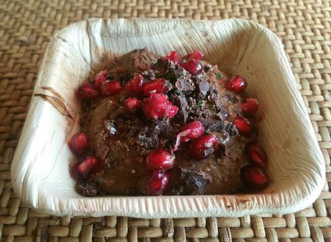 4" x 4 " Palm Leaf Deep Dipping bowl- Pack of 25 - centaur packaging